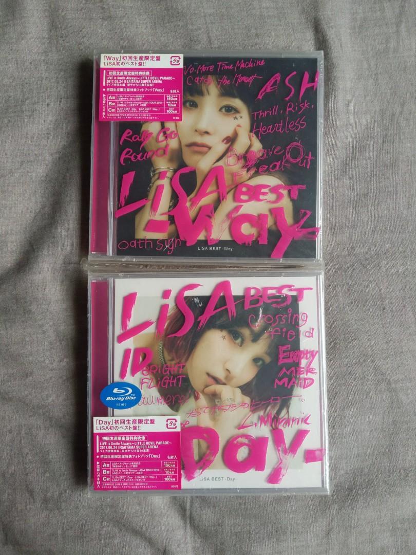 Lisa (鬼滅日本) 精選CD + Blu-ray DAY WAY, 興趣及遊戲, 音樂、樂器 