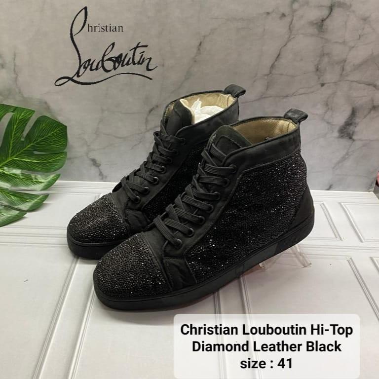 Christian louboutin black diamond clearance