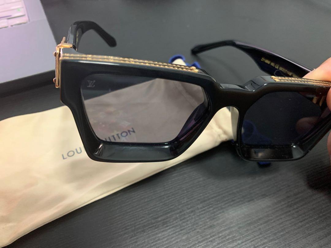 LOUIS VUITTON Millionaire Sunglasses Z1165W Black | Luxity