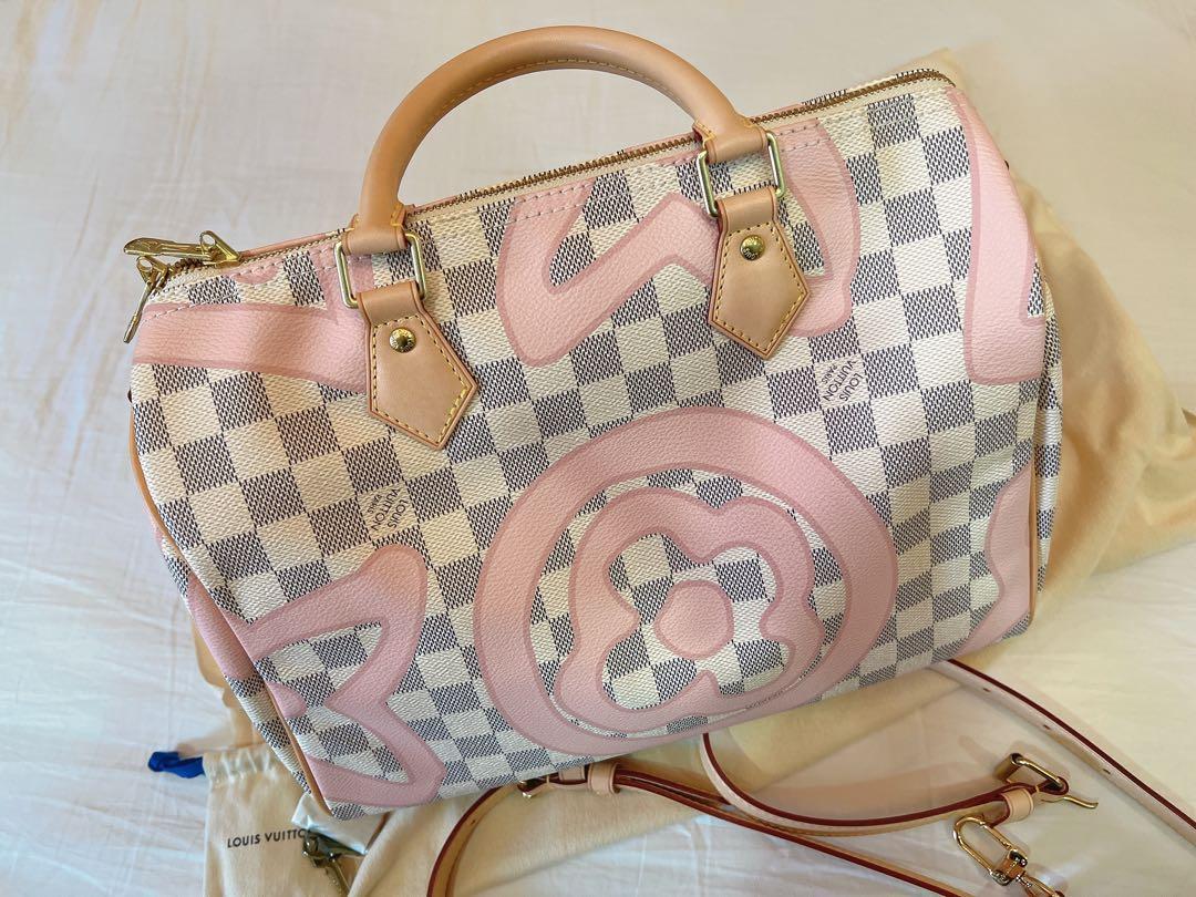 Louis Vuitton Limited Edition Damier Azur Tahitiennes Speedy Bandoulie –  Chicago Consignment
