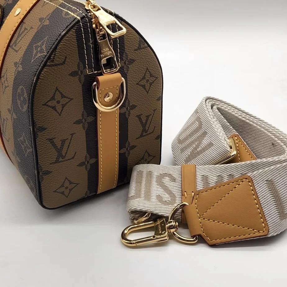 Buy Louis Vuitton x Nigo Sac Plat Cross Monogram Stripes Brown Online in  Australia
