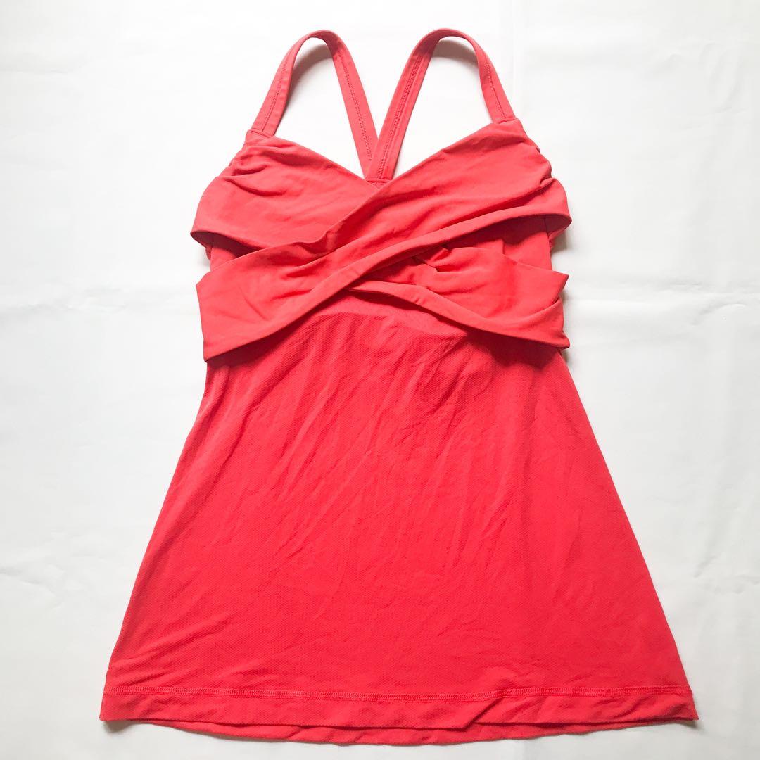 lululemon coral pink sleeveless top (Category: Sleeveless) located in Mabalacat. Submitted by beasq (Listing ID 1177971275, Image 1). Description: the prettiesttt lululemon coral pink sleeveless / activewear top no pads in great condition, like new best fits xs-s .