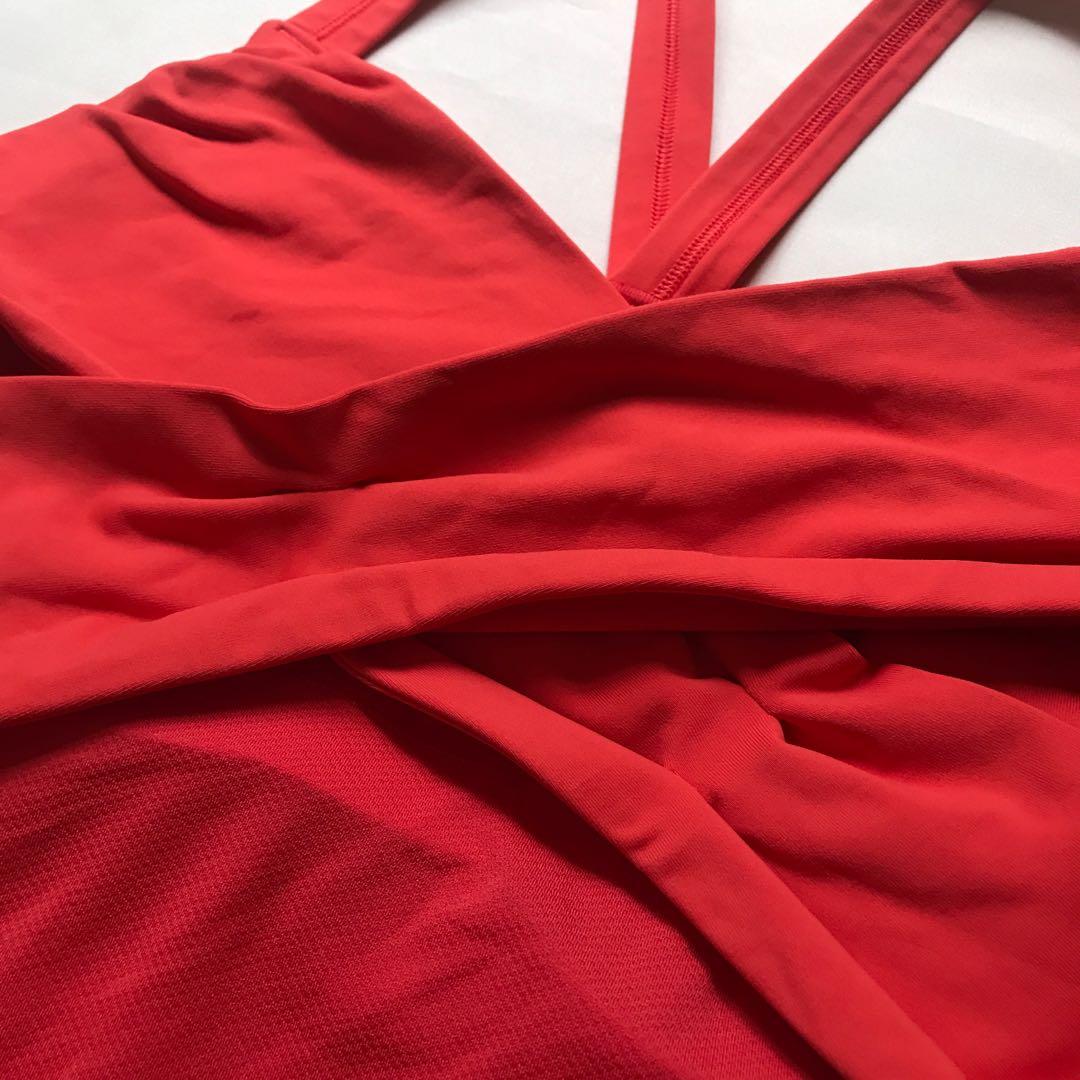 lululemon coral pink sleeveless top (Category: Sleeveless) located in Mabalacat. Submitted by beasq (Listing ID 1177971275, Image 3). Description: the prettiesttt lululemon coral pink sleeveless / activewear top no pads in great condition, like new best fits xs-s .