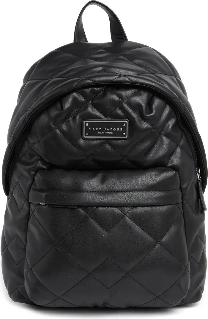 Marc jacobs quilted sale nylon school backpack