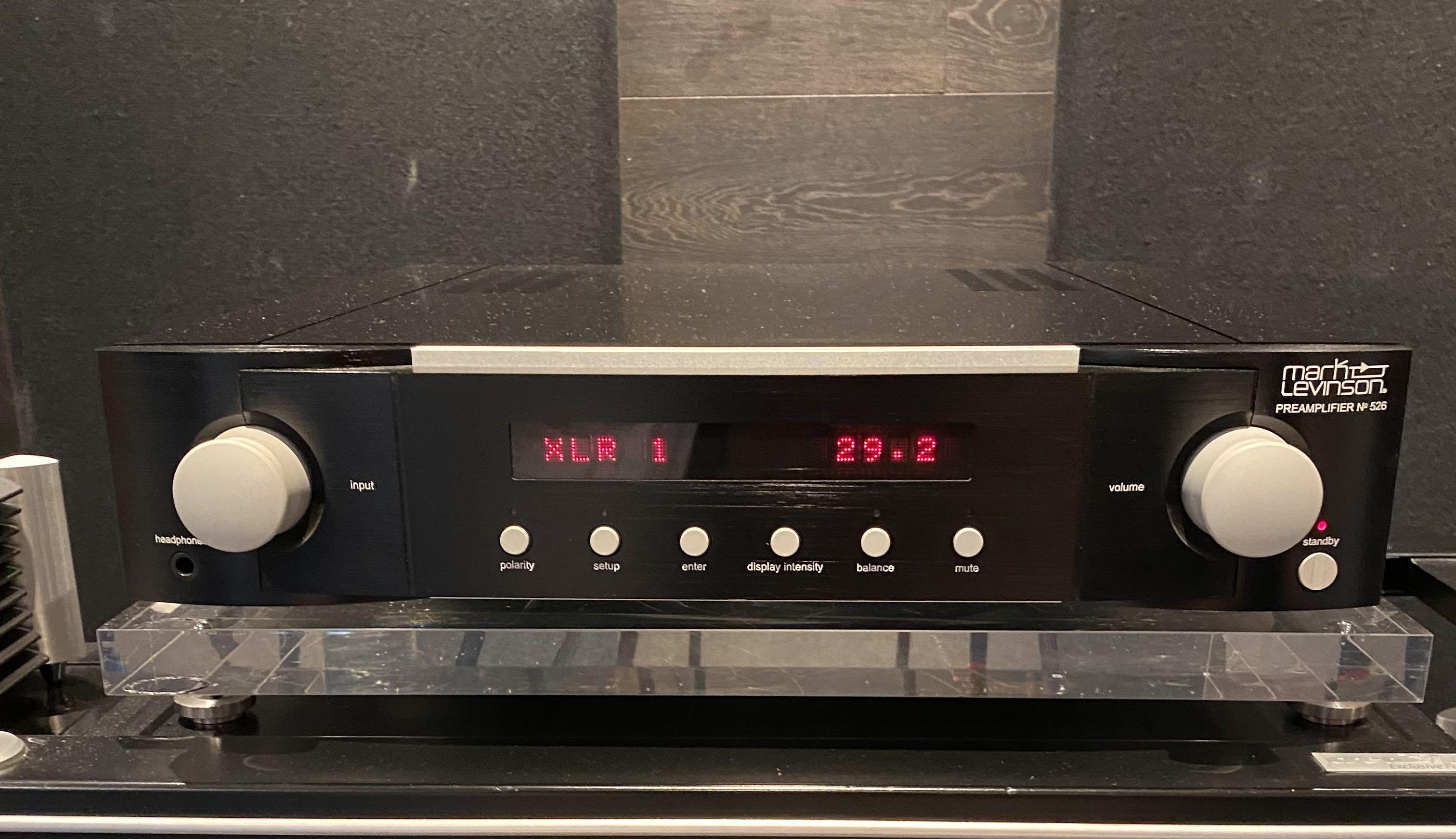 Mark Levinson No.526 Preamplifier, 音響 