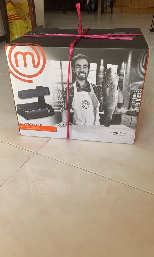Masterchef Tabletop mini grill, TV & Home Appliances, Other Home Appliances on Carousell