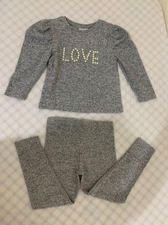 Matalan shirt and leggings set