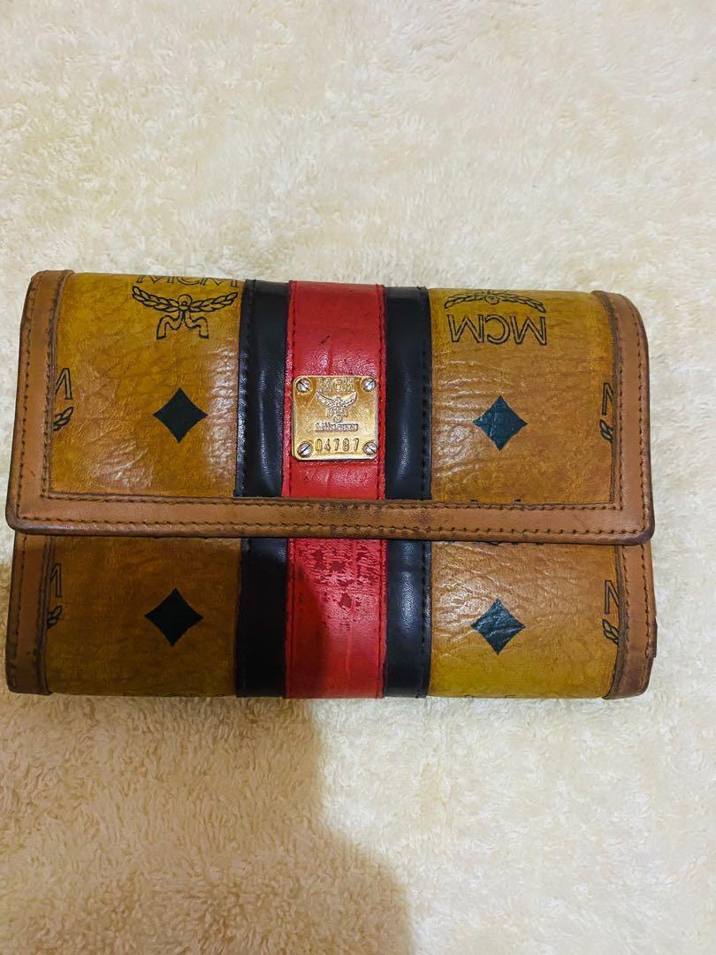 MCM monogram munchen wallet