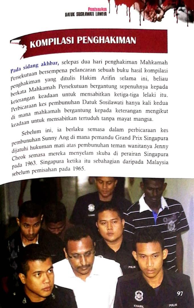 MEMBONGKAR KES-KES JENAYAH : BERPROFIL TINGGI DI MALAYSIA, Hobbies