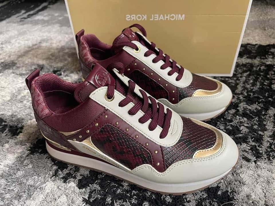 Michael kors maroon sneakers online