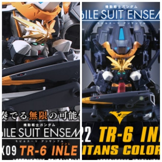 MOBILE SUIT ENSEMBLE EX09 + EX22 TR-6 Inle Titans Color