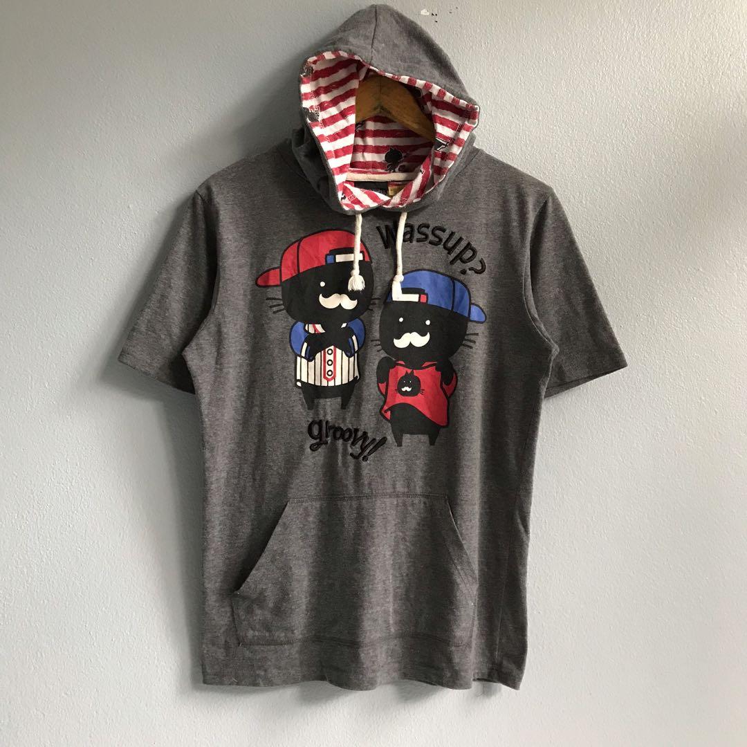 Modish Gaze Cartoon Hoodie Shirt Men s Fashion Tops Sets