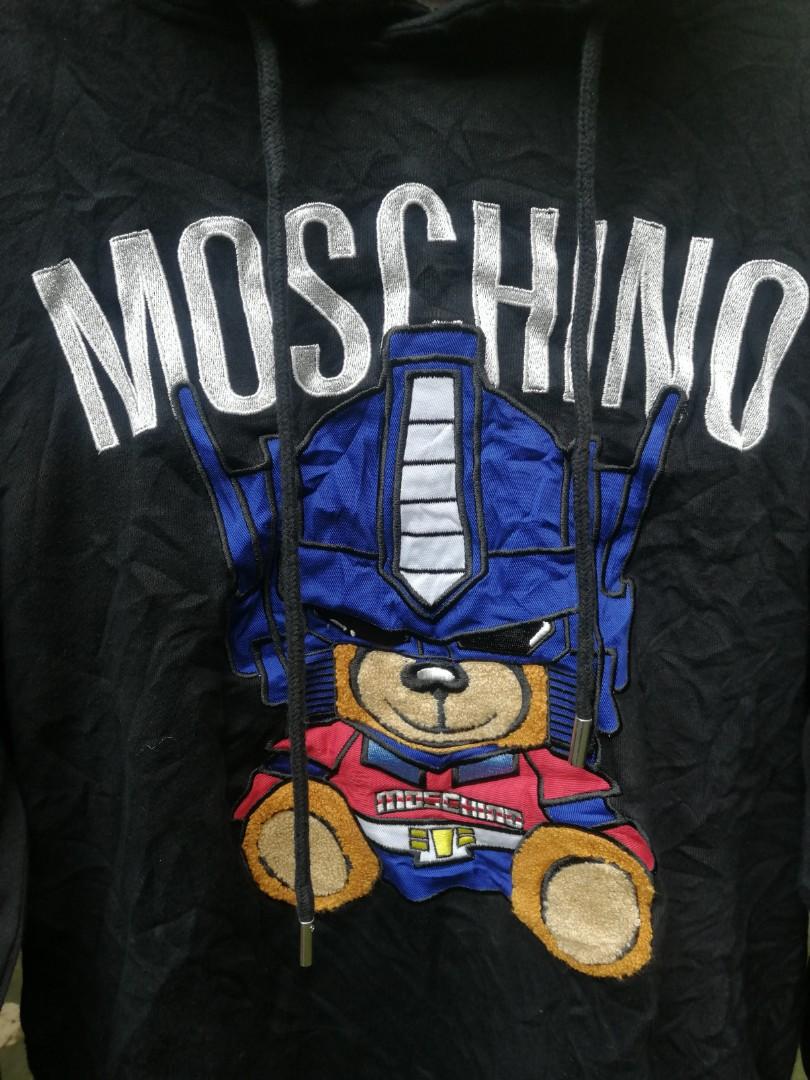 Moschino hotsell transformers hoodie