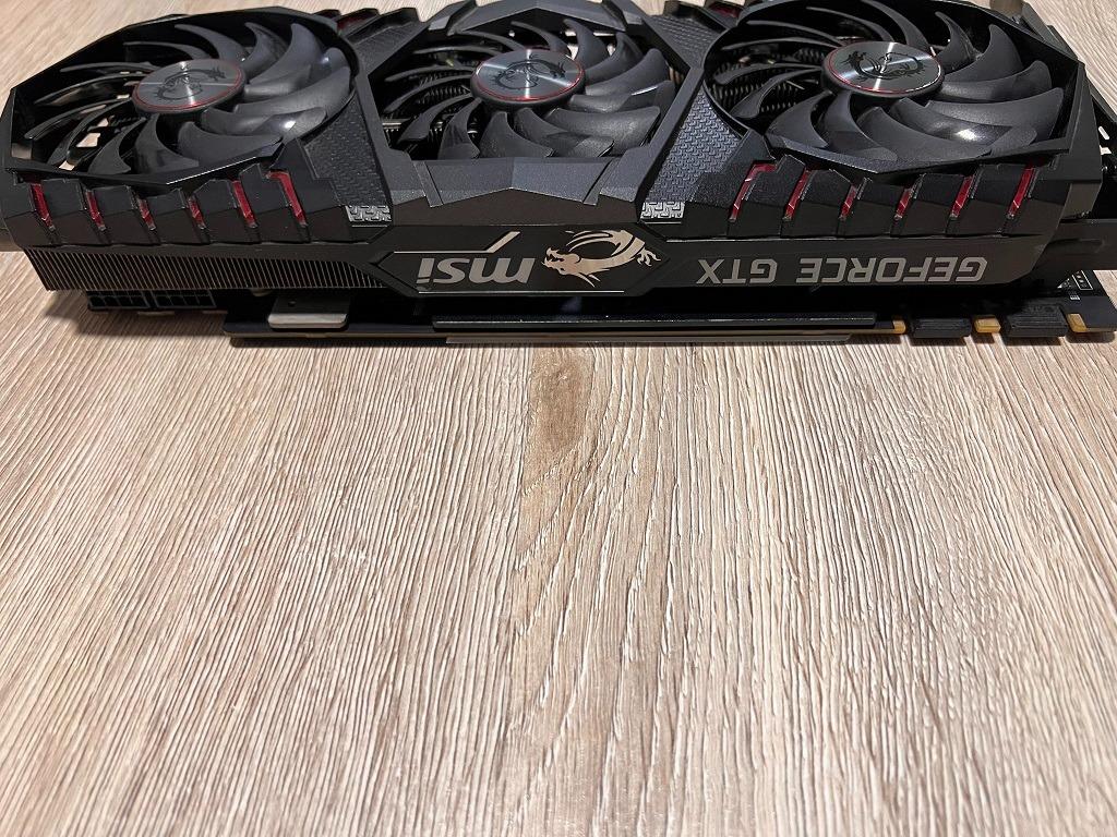 MSI GeForce GTX 1080 Ti 1080Ti GAMING X TRIO 3 Fan Top Tier Model