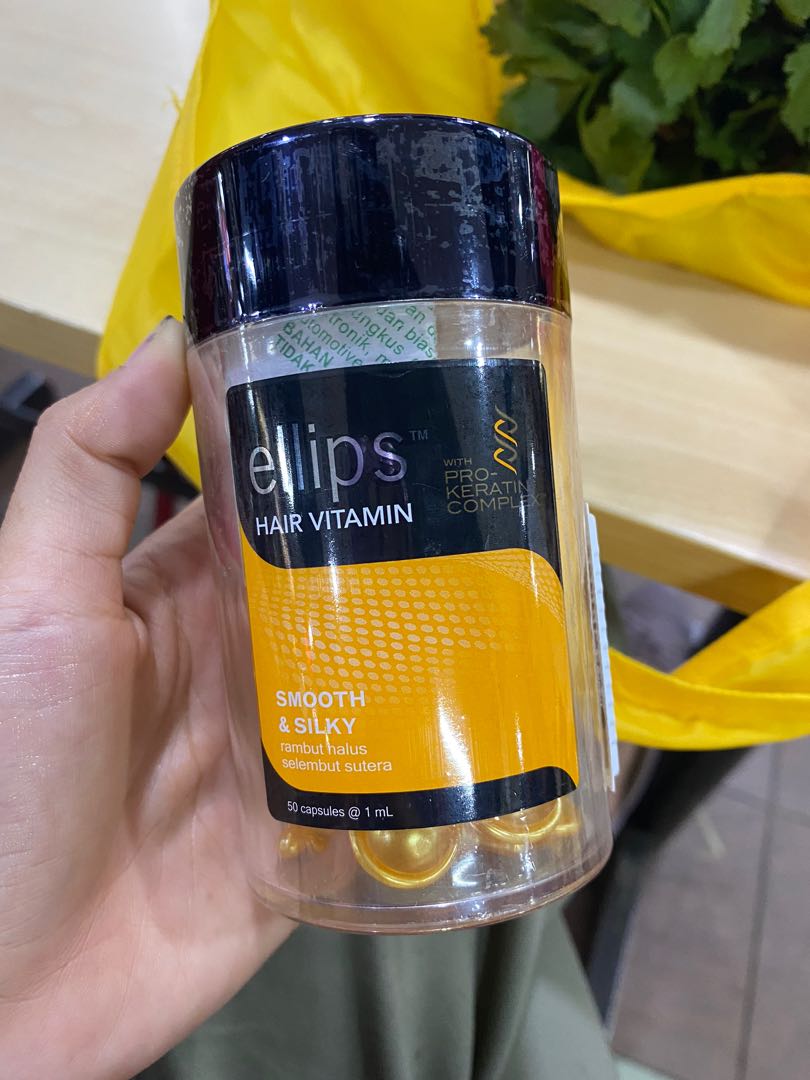 Ellips hair vitamin hotsell smooth & silky