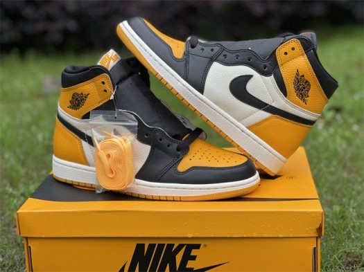 Nike air jordan 1 yellow clearance