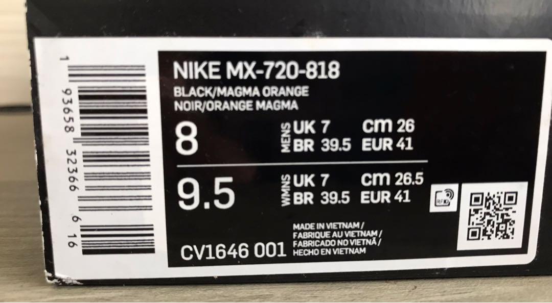 720 discount noir orange