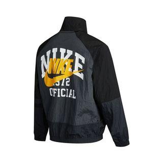 NIKE Genuine Men's Jacket Sportswear Stand-up Collar Windbreaker Jacket