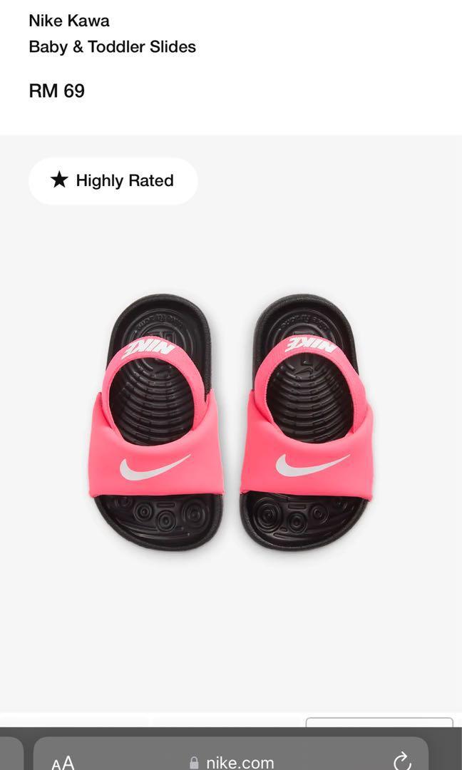 Baby top slides nike