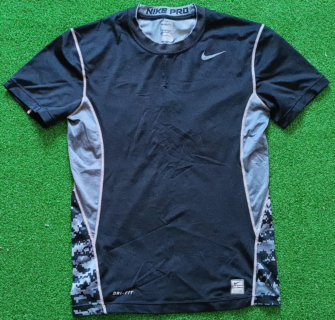 NIKE PRO COMBAT SHIRT, Fashion, Activewear on Carousell