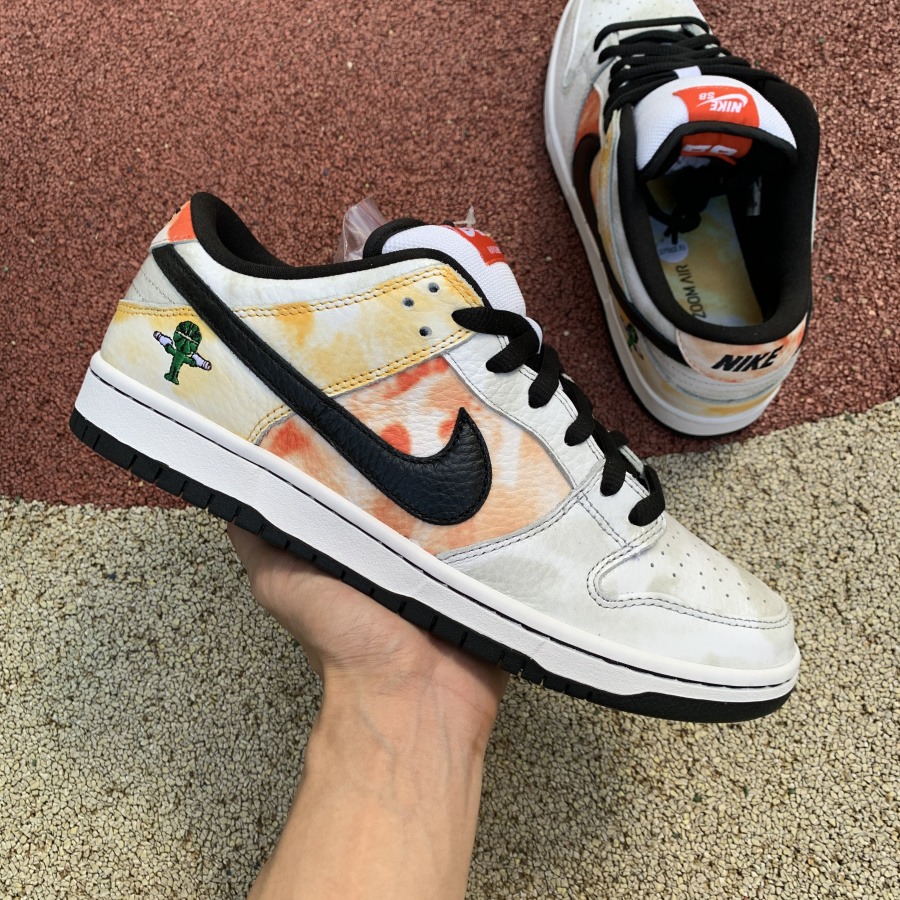Nike SB Dunk Low Raygun Tie Dye White Men s Fashion Footwear