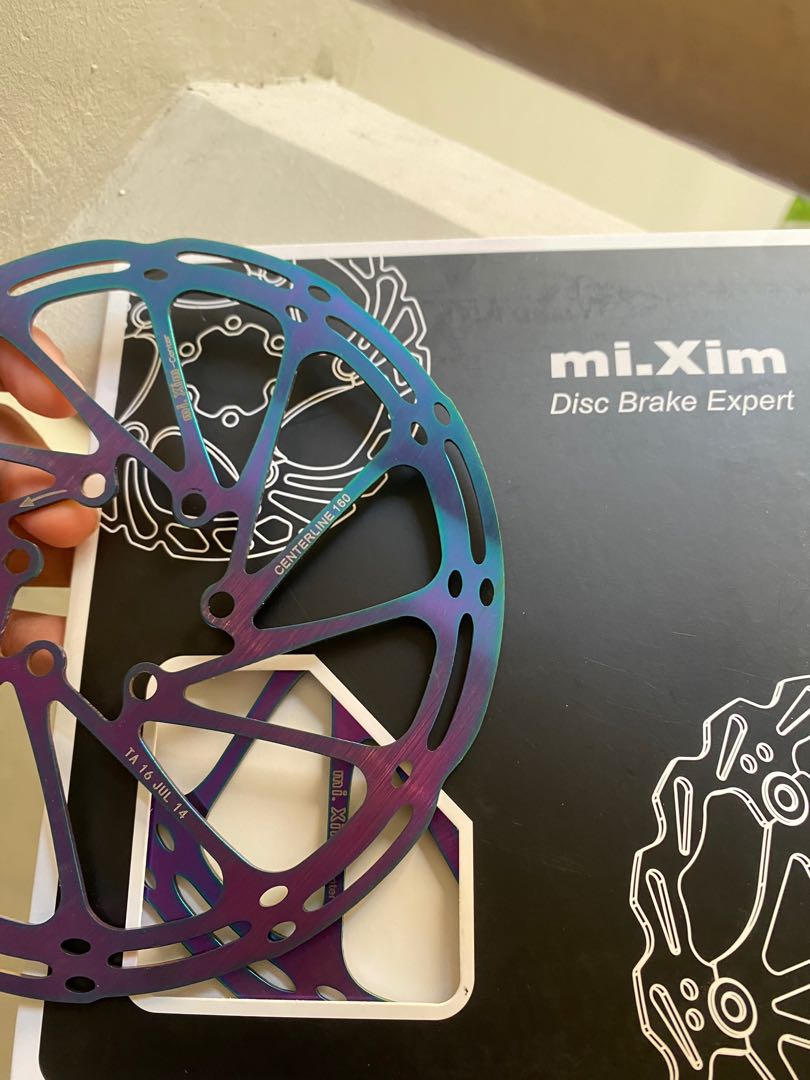 oil slick disc rotor