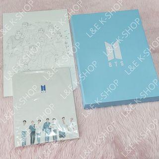 [ON HAND-UNSEALED] BTS ARMY MEMBERSHIP MERCH PACK BOX 4 MB4 - Outbox + Interview Photobook