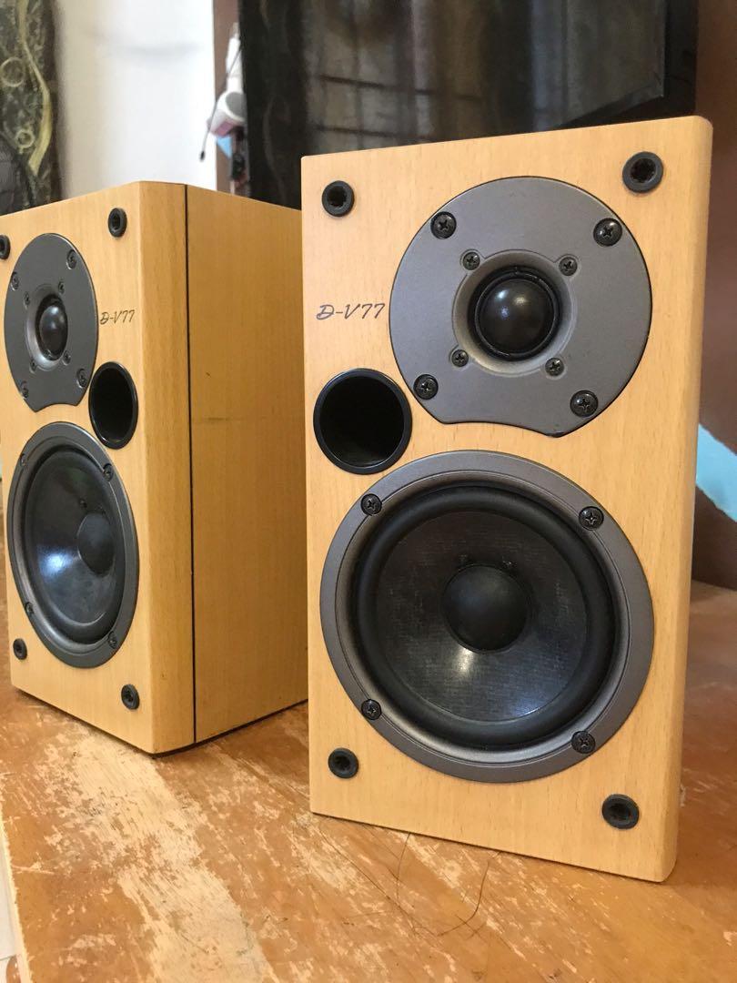 Onkyo DV77 Bookshelf Speaker, Audio, Soundbars, Speakers & Amplifiers