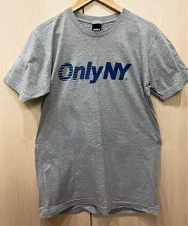 ONLYNY 灰色 9.5成新 素T Logo 紐約 ONLY NY