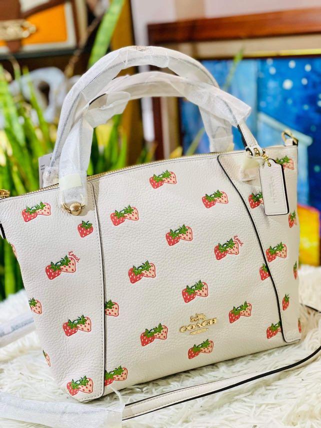 💯ORIGINAL COACH KACEY STRAWBERRY PRINT (Category: Luxury Bags & Wallets) located in Quezon City. Submitted by ashongsstore (Listing ID 1177928585, Image 1). Description: 🐎C0ACH STRAWBERRY PRINT🐎 🇵🇭ONHAND🇵🇭 SALE ‼️Please look at our pictures as that is exactly what you are purchasing‼️ 💯GUARANTEED ORIGINAL AND AUTHENTIC or TRIPLE YOUR MONEY BACK! Not REPLICA, OEM, TOP GRADE QUALITY, AUTHENTIC QUALITY or Any other Terms to DENOTE FAKE! 😎 .