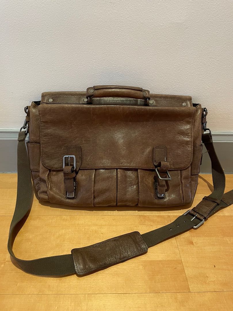 Original Cole Real Leather Laptop Bag for Men, Men's Fashion