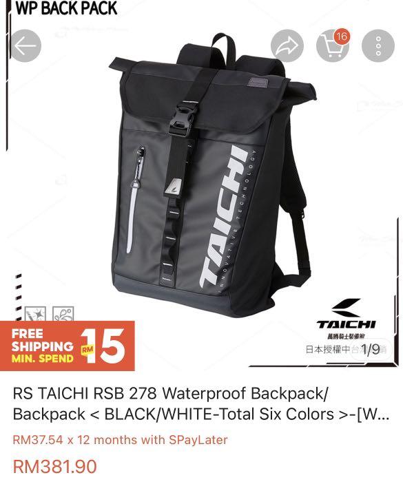 Taichi waterproof backpack store