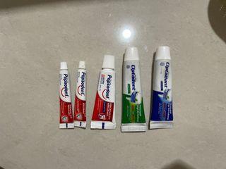 Pasta Gigi Odol Pepsodent Ciptadent Mini Travel Size 5 pcs