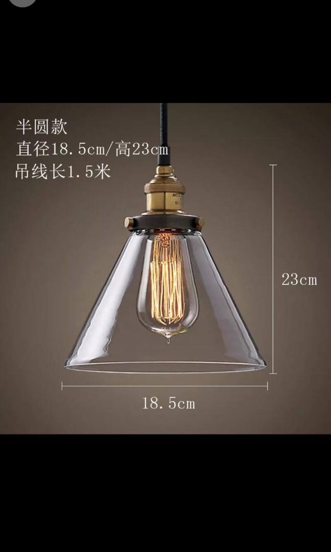 Pendant Lights x2, Furniture & Home Living, Lighting & Fans, Lighting