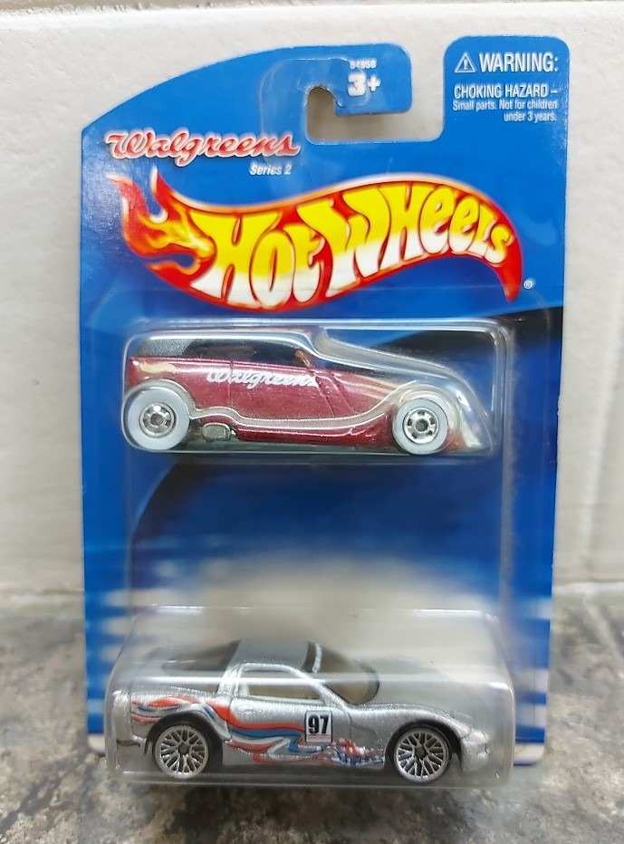 PHAETON 97 CORVETTE Hot Wheels 2000 Walgreens Exclusive 2 Car