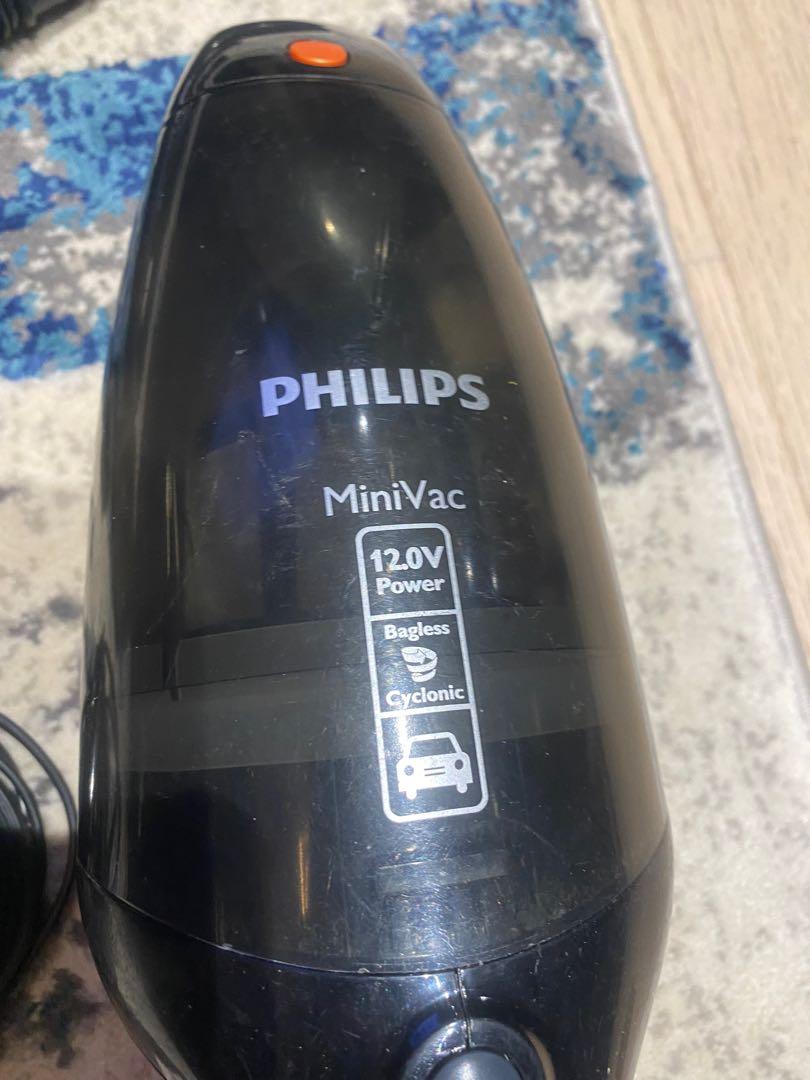 Phillips Philips MiniVac Car Handheld Vacuum, TV & Home Appliances, Vacuum Cleaner