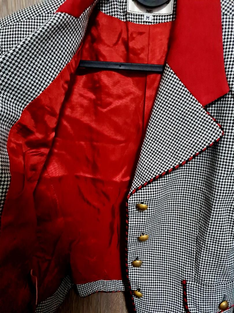 Vertigo paris tweed coat on sale