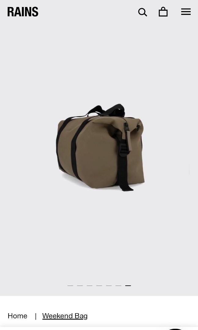 Rains weekend on sale bag black