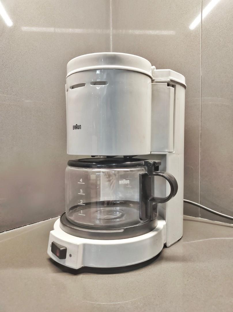 BRAUN KF12WH Aromaster 4-Cup Coffee 