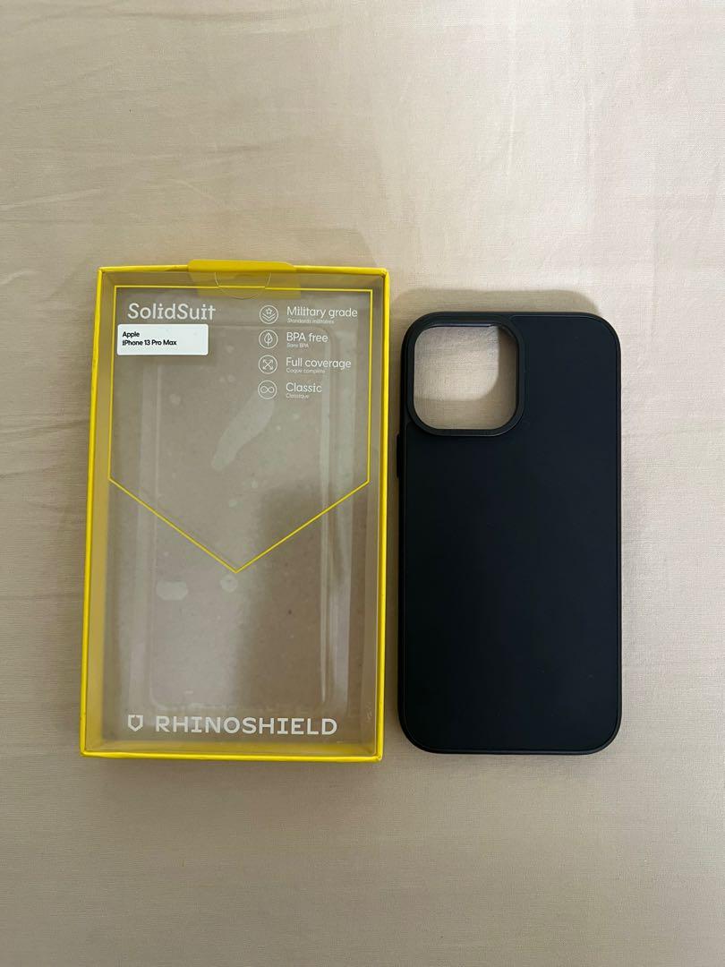 Rhinoshield Solidsuit iphone 13 pro max, Mobile Phones & Gadgets, Mobile &  Gadget Accessories, Cases & Covers on Carousell