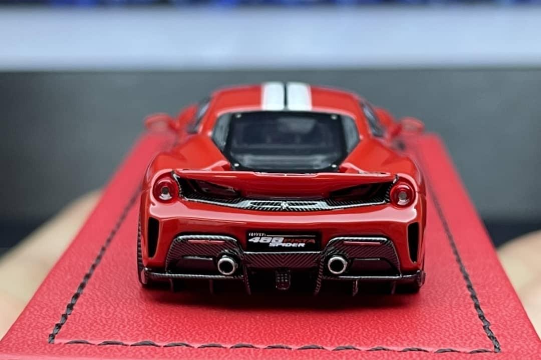 Rotating Wheel RH 1:64樹脂手辦模型。488 Pista,首批2款4色預售中
