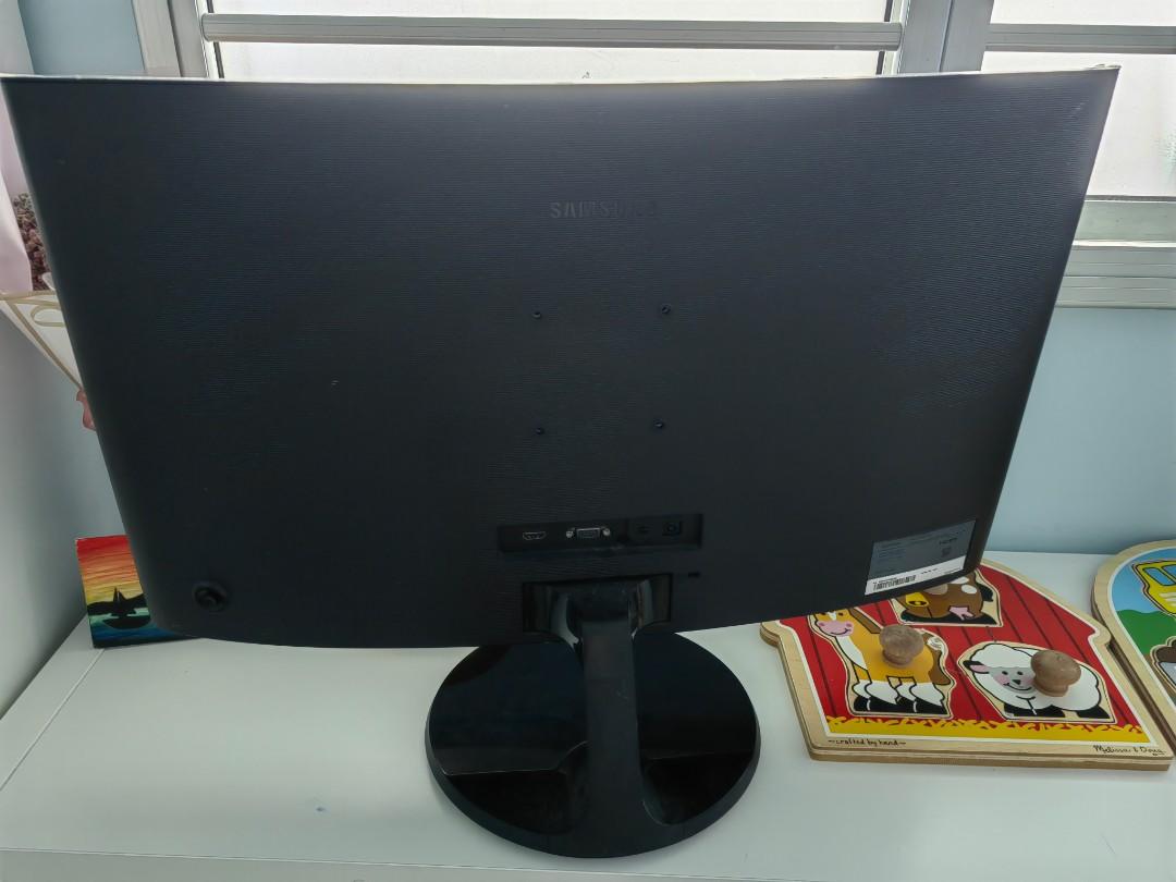 Samsung C27F390FHE 27" Curved LED Monitor, Computers & Tech, Parts ...