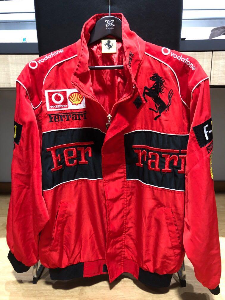 Ferrari Lana Del Rey Racing Jacket Red White | ubicaciondepersonas.cdmx ...