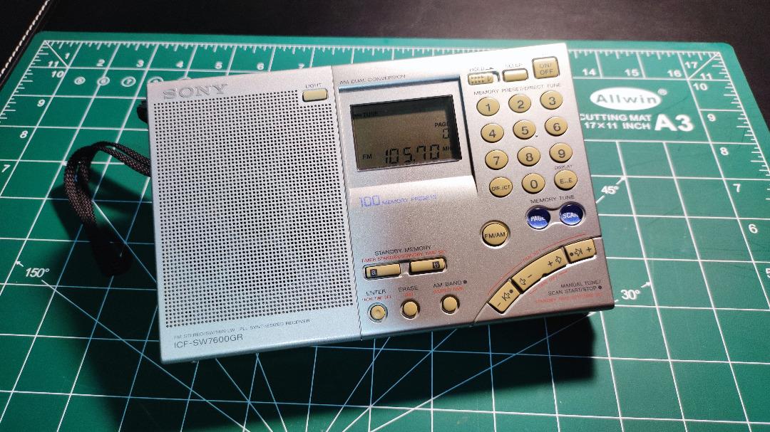 SONY ICF-SW7600GR FMラジオ - 3