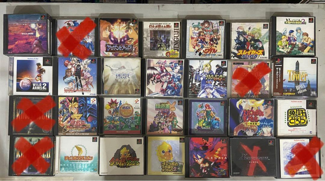 Sony Playstation Original Japan Game Part 2, Video Gaming, Video Games