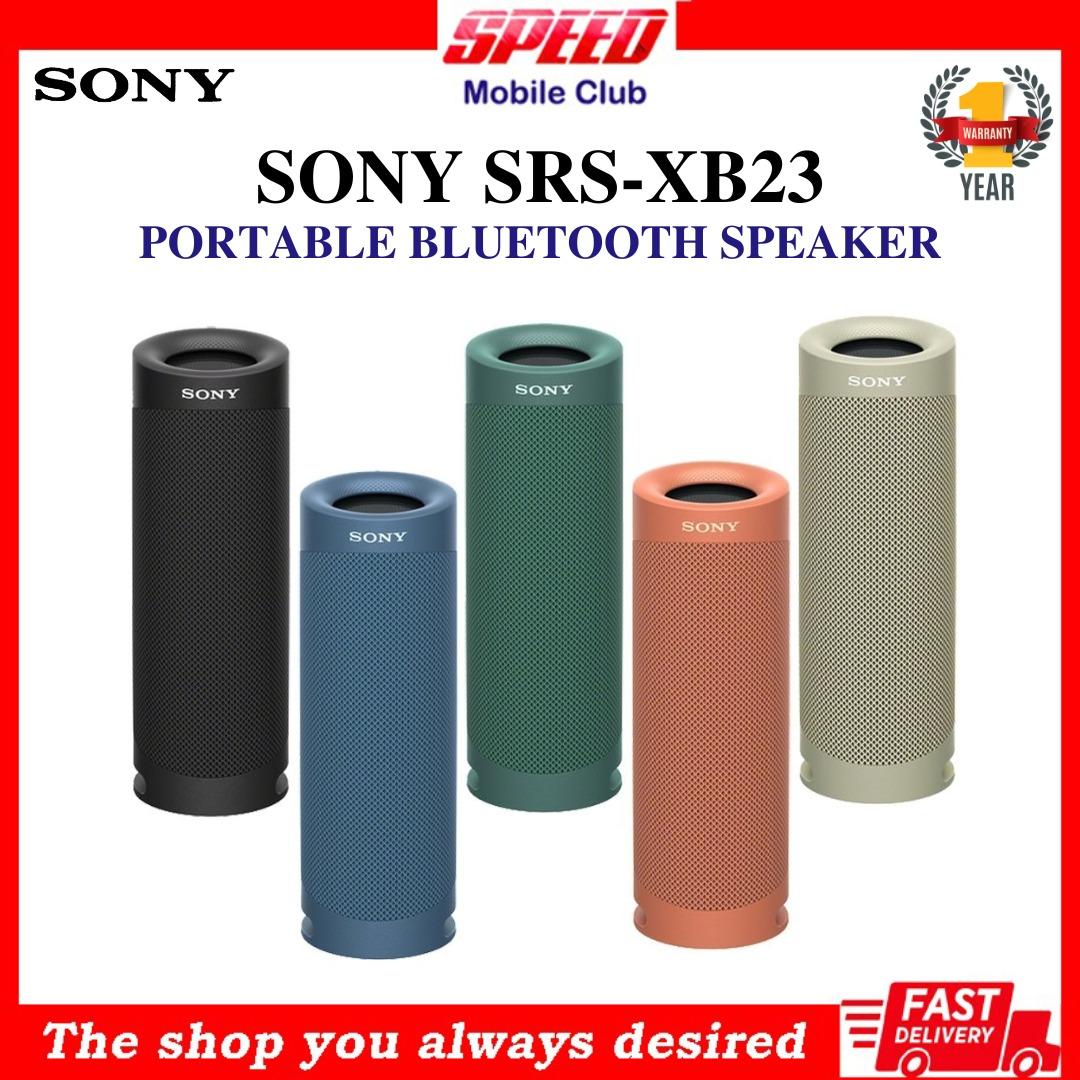 Sony SRS-XB23 Portable Bluetooth Speaker Brand New With One Year