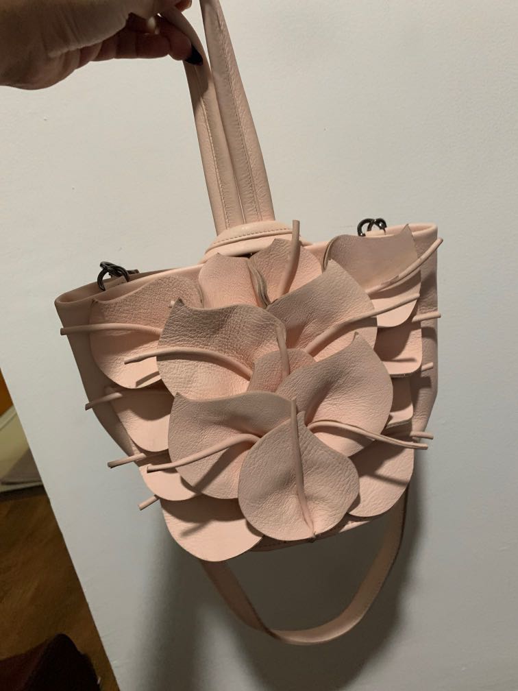 SRW Pink Lily Bag, Fesyen Wanita, Tas 