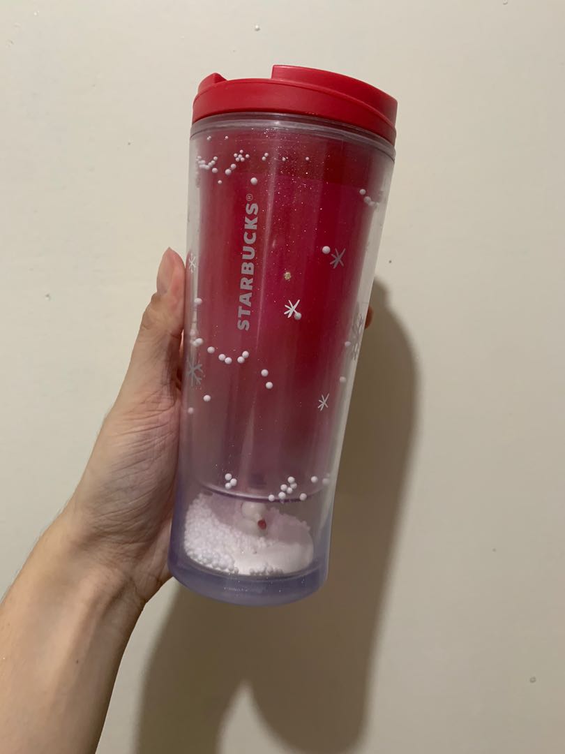 Starbucks Christmas Polar Bear Tumbler, Furniture & Home Living