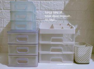 Storage laci susun murah / rak makeup / laci penyimpanan