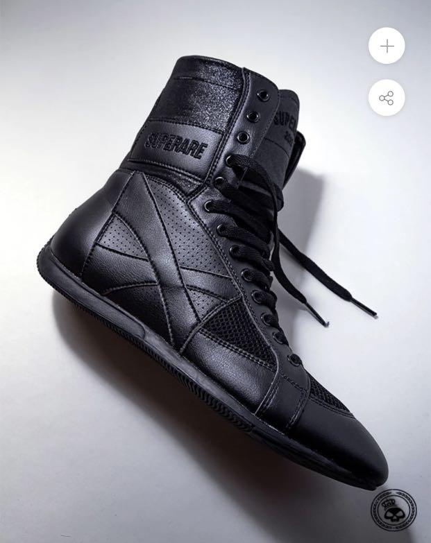 Superare boxing shoes in black Men s Fashion Footwear Sneakers